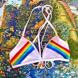 RARE JOLYN COLLIN BIKINI TOP M